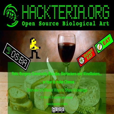How to start a Bio/Art/Hack Community Lab