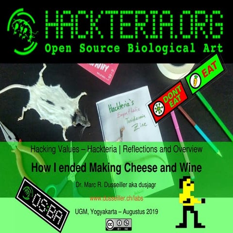 Dusjagr UGM Organizing Society Hackteria Lecture