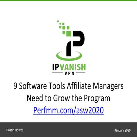 9 Software Tools Affiliate Managers Need to Grow the Program
