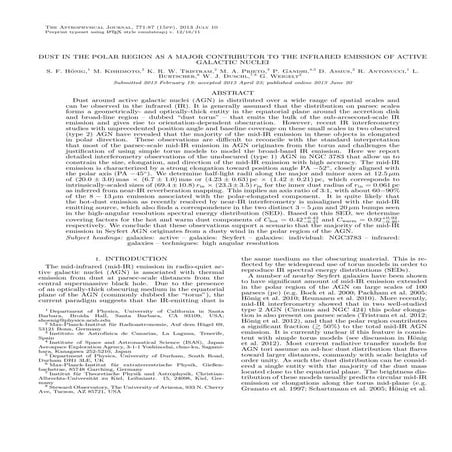 Dust in the_polar_region_as_a_major_contributor_to_the_infrared_emission_of_a...