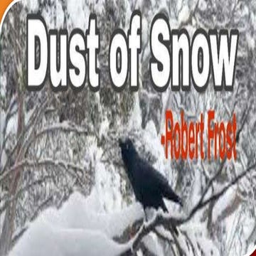 Dust of snow