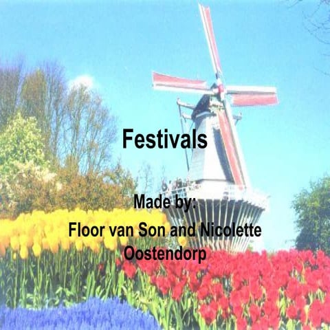 Dutch festivals