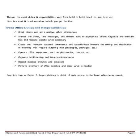 Duties and Responsibilities _ Front Office Department (v1.0 jmd 09-09-2022).docx