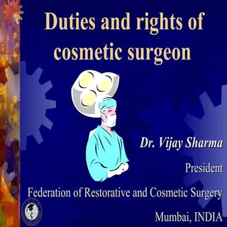 Duties and rights_of_cosmetic_surgeon