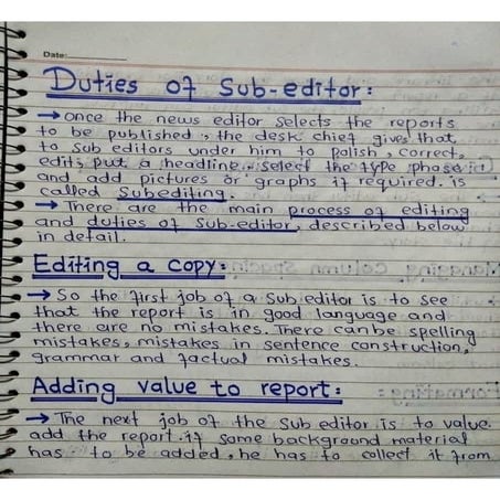 Duties of Sub editor .pdf