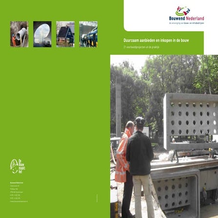 Duurzaam Aanbieden en Inkopen