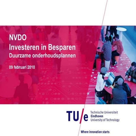 Duurzame Onderhoudsplannen