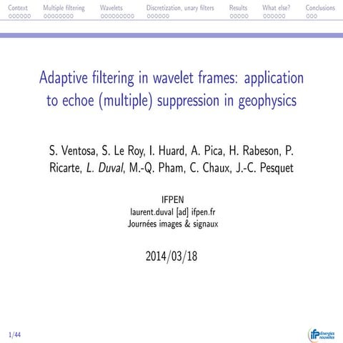 Duval l 20140318_s-journee-signal-image_adaptive-multiple-complex-wavelets