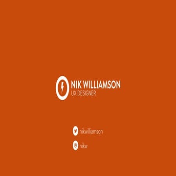 DUXDay Presentation – Prototyping In Axure