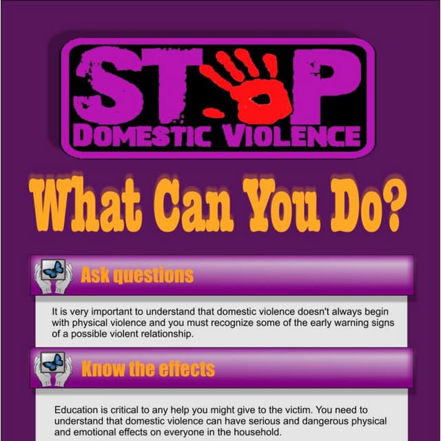 Domestic violence: Understand the cycle of violence | PDF