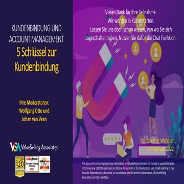 Kunden halten, durchdringen und weiterentwickeln