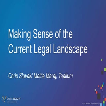 DV 2016: Making Sense of the Current Legal Landscape