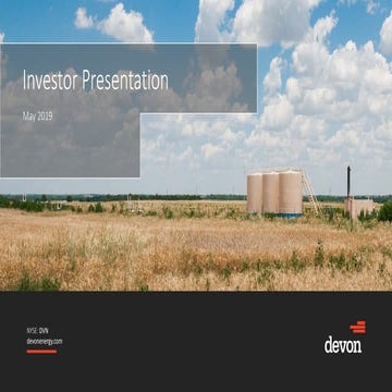 May Investor Presentation | PDF