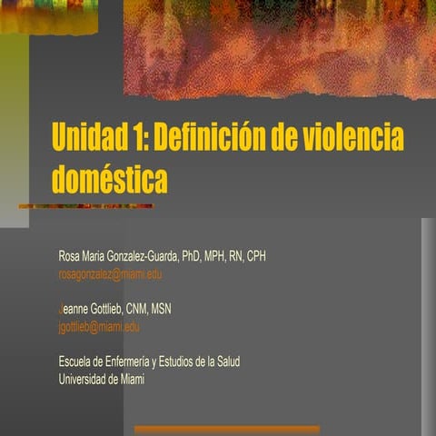 Dv training unit 1 2013 spa