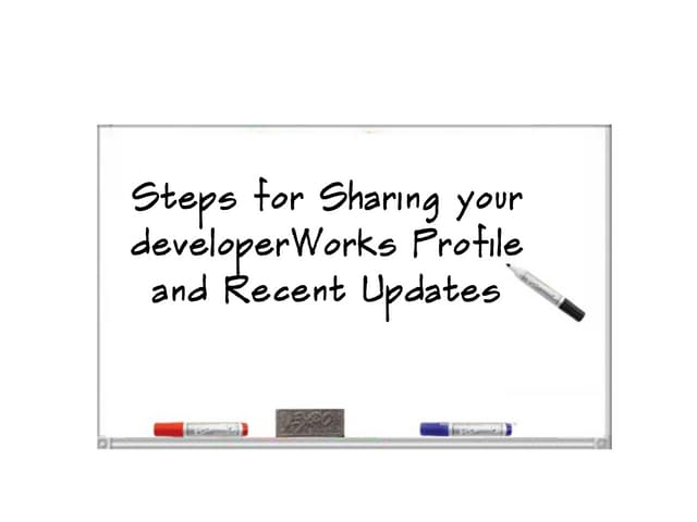 dW Sharing your Profile
