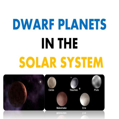 Dwarf planets