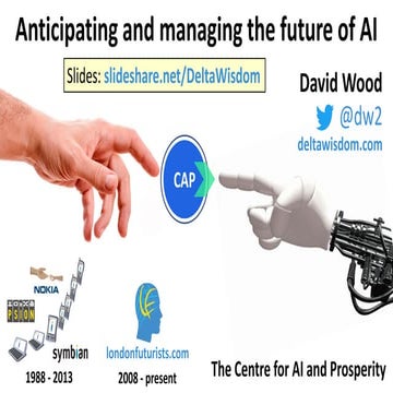 Anticipating and managing the future of AI