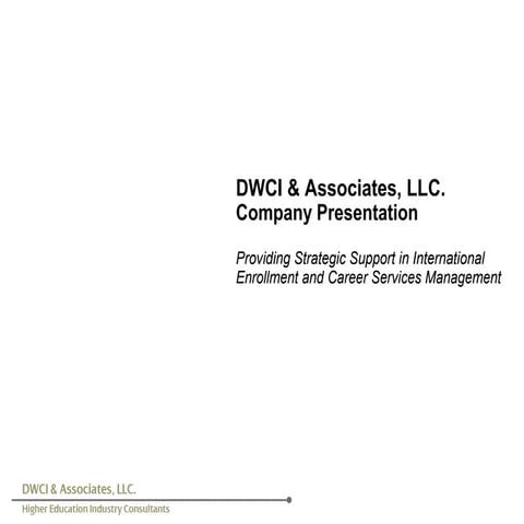 Dwci &amp; Associates About Us