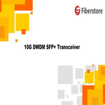 10G Dwdm SFP+ Transceiver
