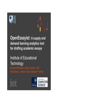 D Whitelock LAK presentation  open_essayistfv