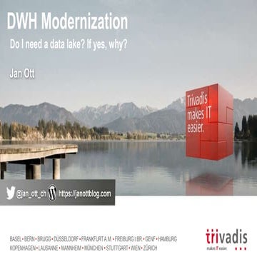 TechEvent DWH Modernization