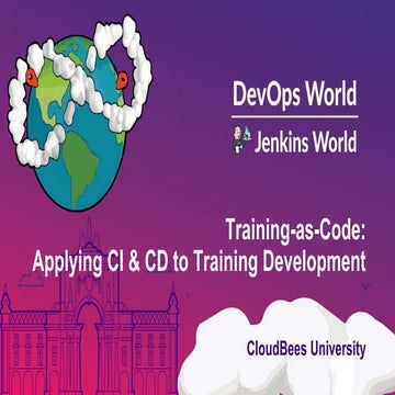 Training as Code - Applying CI/CD to training