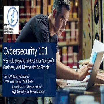 DWP Cybersecurity 101 for Nonprofits