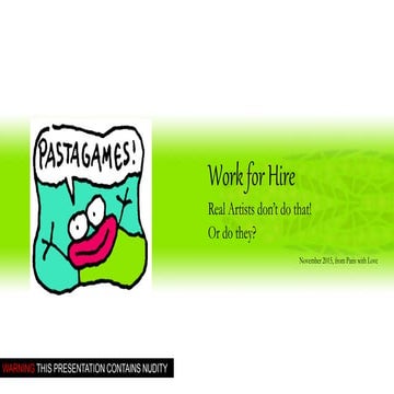 DWS15 - Game Summit - Fabien Delpiano - PastaGames