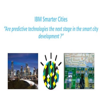 DWS15 - Smart City Forum - Philippe Sajhau - IBM