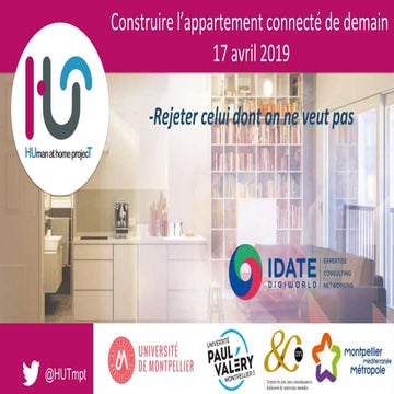 DWSPR19 170419 Séminaire Maison connectee - Les enjeux du foyer - Malo DEPINC...