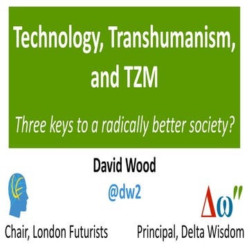 Three keys to a radically better society?