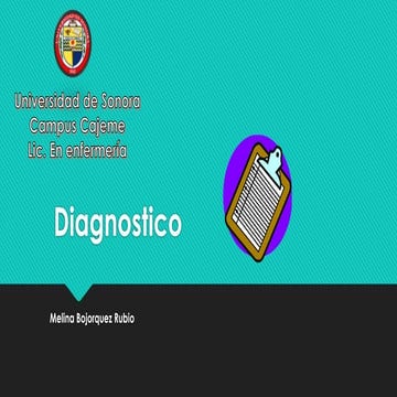 Diagnostico en enfermería (NANDA 2012-14)