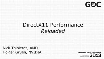 Dx11 performancereloaded
