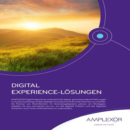 AMPLEXOR Digital Experience-Lösungen