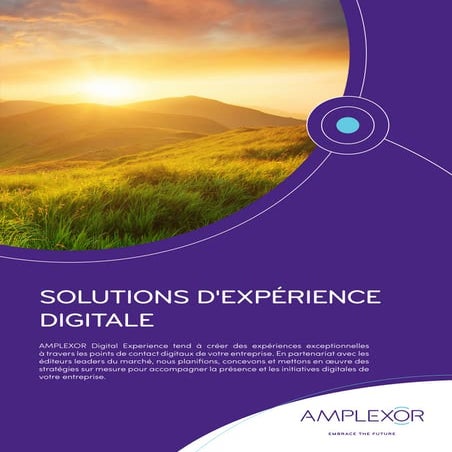 AMPLEXOR Solutions d'Expérience Digitale