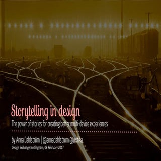 Storytelling In Design - DXN, Notti...
