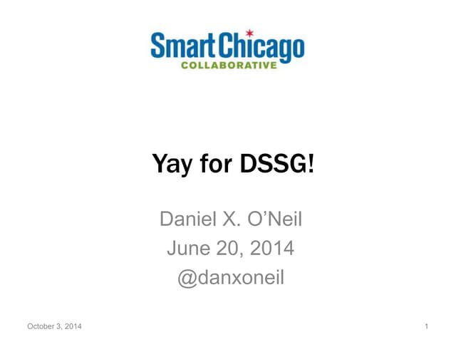 Yay for DSSG!