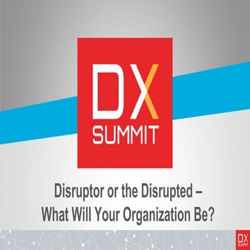 Workshop: Disruptor or the Disrupted — What Will Your Organization Be? [Kristina Podnar and Carolina Ramirez]
