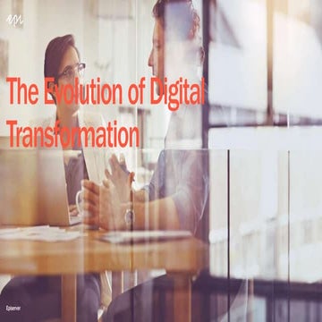 Case Study: Two Stories of Digital Transformation [Justin Anovick]