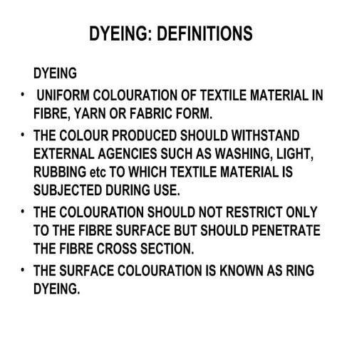 Dyeing of nat and synth. fibres and fastness properties