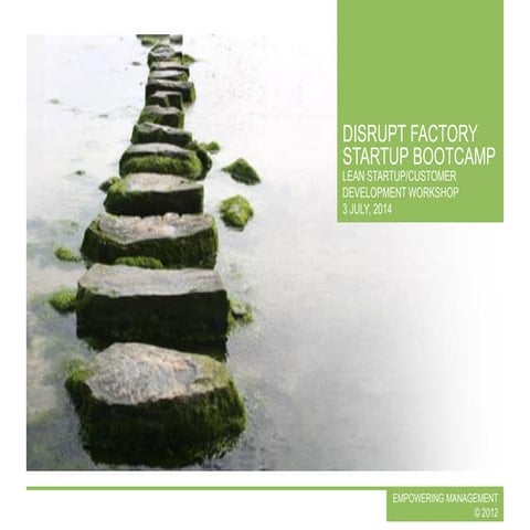 DISRUPT FACTory: Lauren Valbert, Founder of Empowering Management - Startup M...