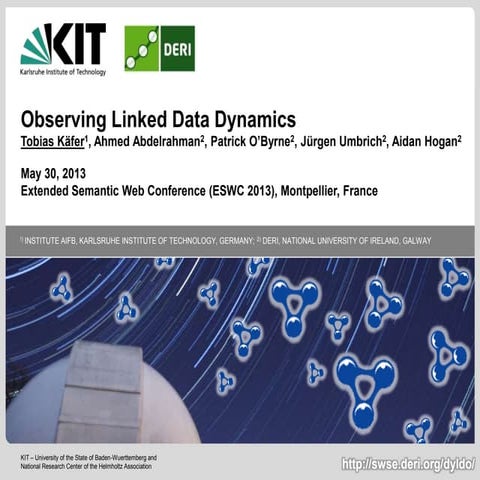 Observing Linked Data Dynamics