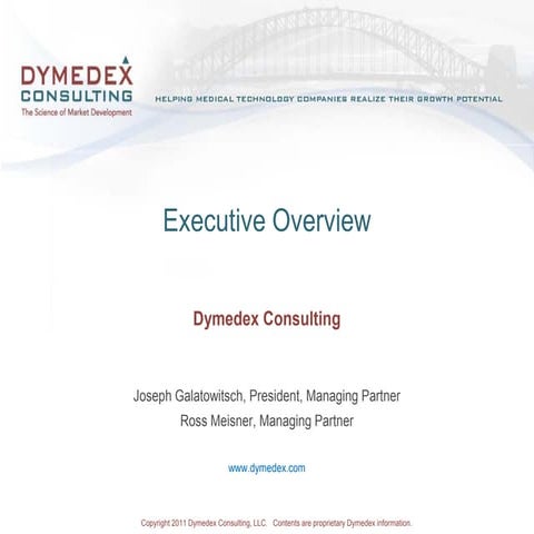 Dymedex Exec Overview 1 Brief