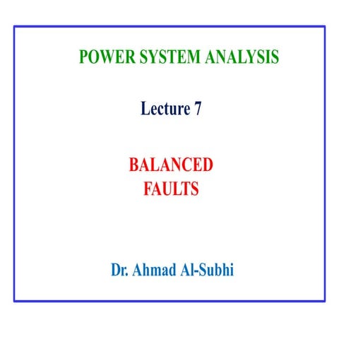 Fault analysis using z bus | PDF