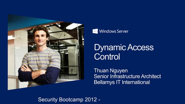 Dynamic access control sbc12 - thuan nguyen