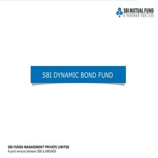 SBI Dynamic Bond Fund: An Income Mu...