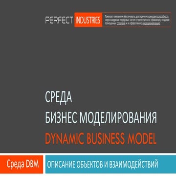 Cостав среды бизнес-моделирования Rytsev Business Model