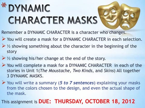 Character analogies | PPT