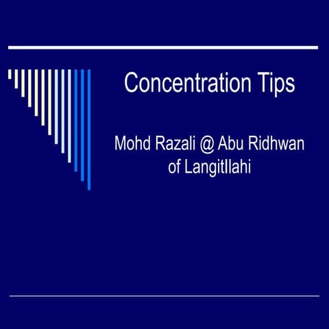 Dynamic formula concentration tips