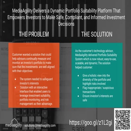 MediaAgility Delivers a Dynamic Portfolio Suitability Platform That Empowers ...
